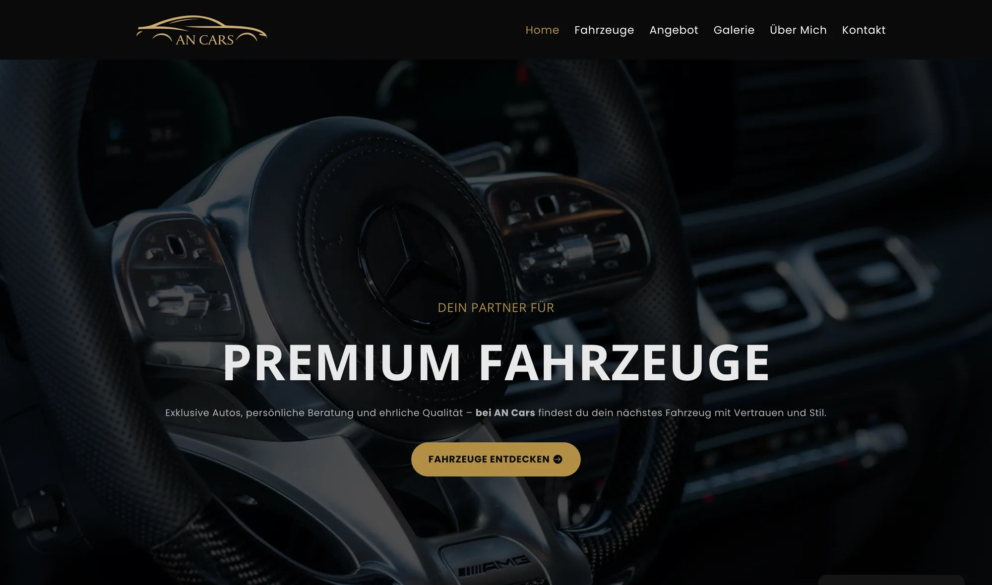 AN Cars Website
