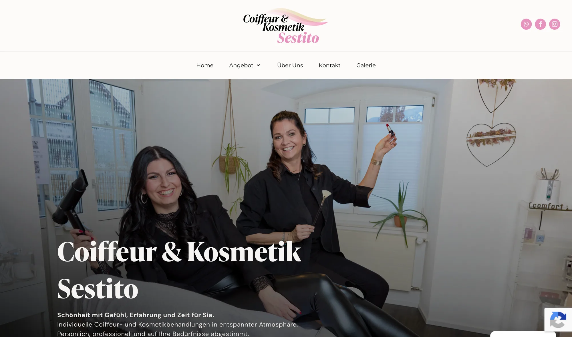 Sestito Coiffeur & Kosmetik Website
